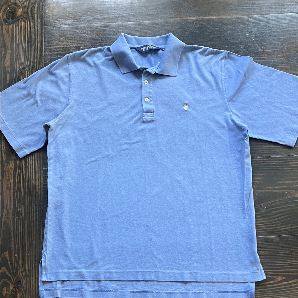 Polo Golf by Ralph Lauren Men's Classic Blue Polo Shirt